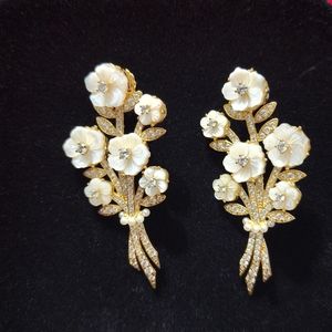 Antonio Melani x Nicola Bathie Statement Floral Earrings